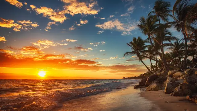 Sunset Beach Martinique