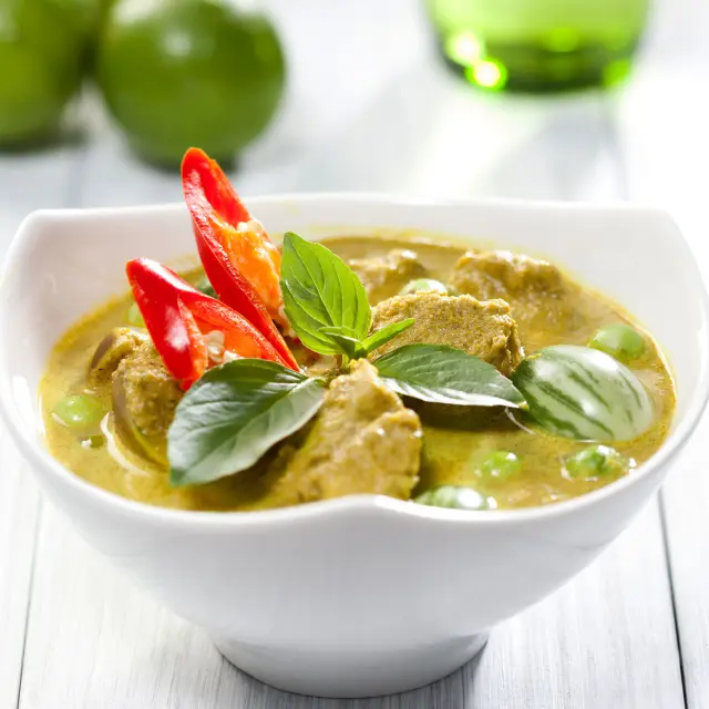 Curry vert de poulet Recette Martinique