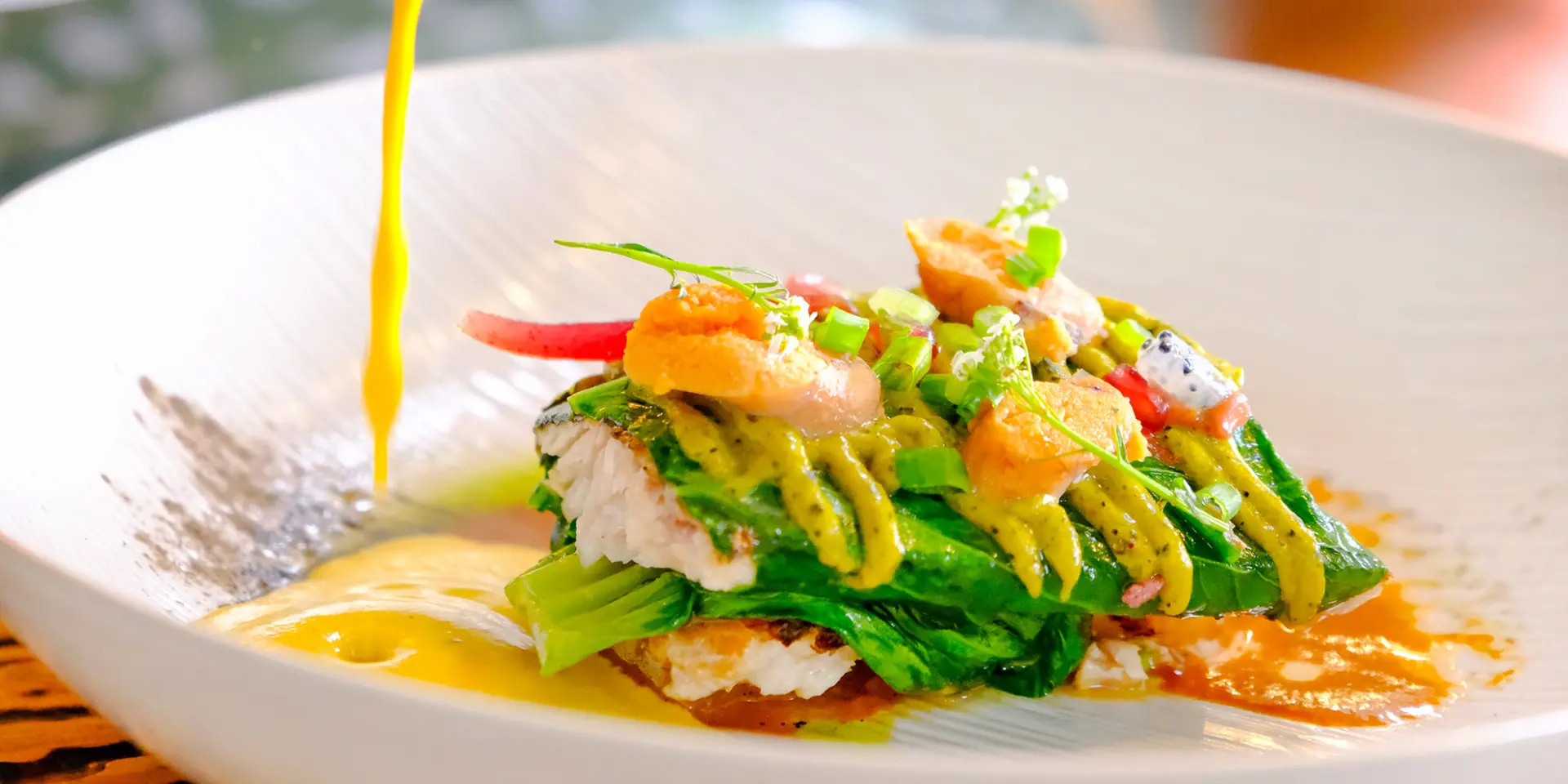 Saumon des Caraïbes Restaurant Carte Blanche Trois-îlets Martinique