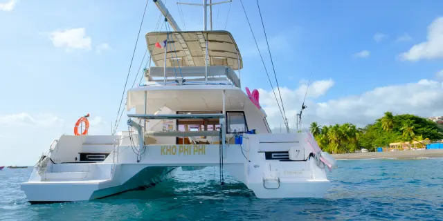 Catamaran Captain Toch Carbet Martinique