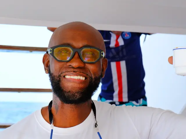 Olivier Catamaran Captain Toch Carbet Martinique