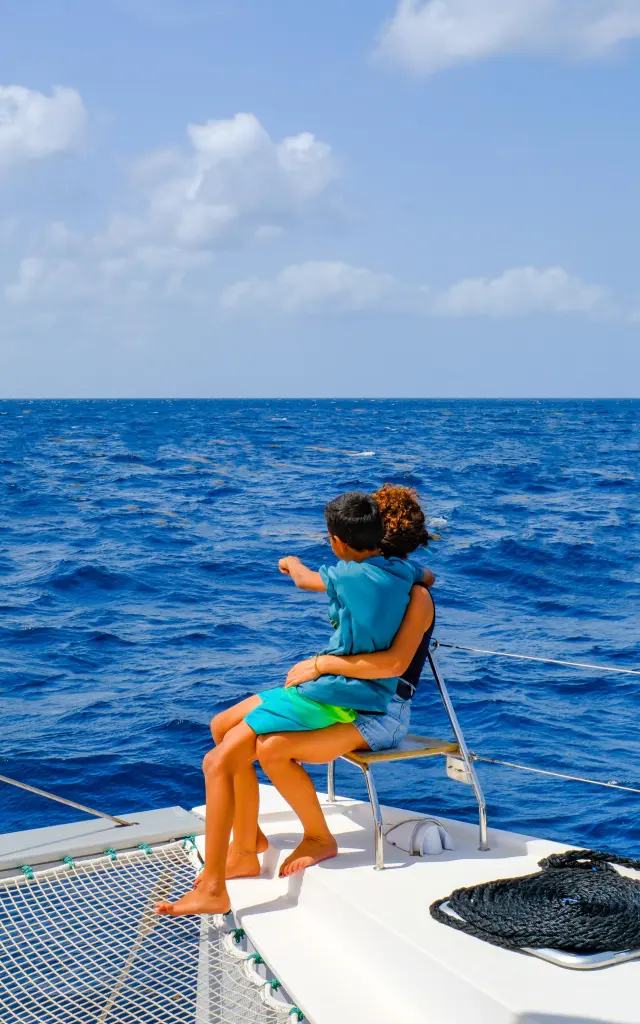 Navigation Catamaran Captain Toch Carbet Martinique