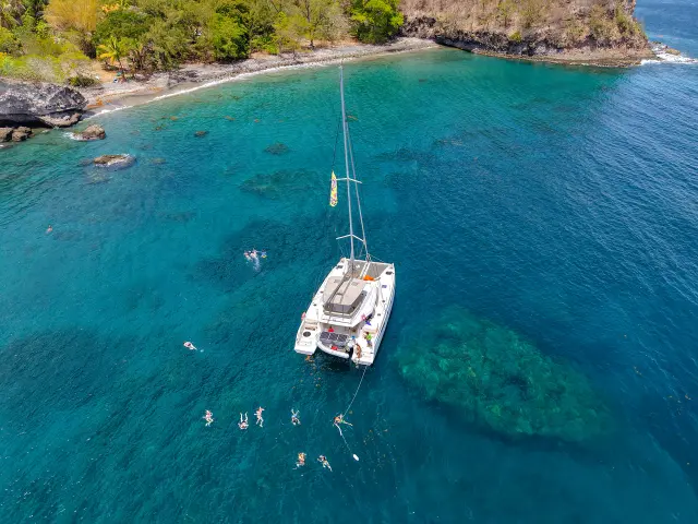 Catamaran Captain Toch Carbet Martinique