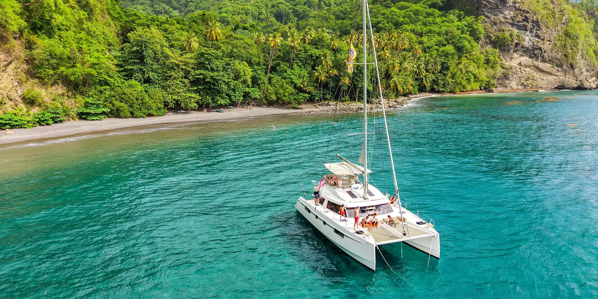 Catamaran Captain Toch Carbet Martinique