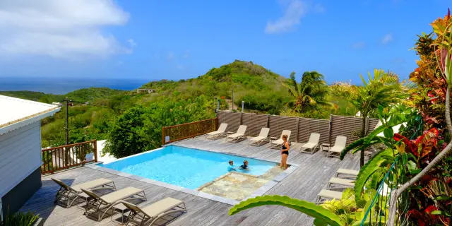 Piscine Résidence Cap Cabaret Kreol' Lodge Sainte-Anne Martinique