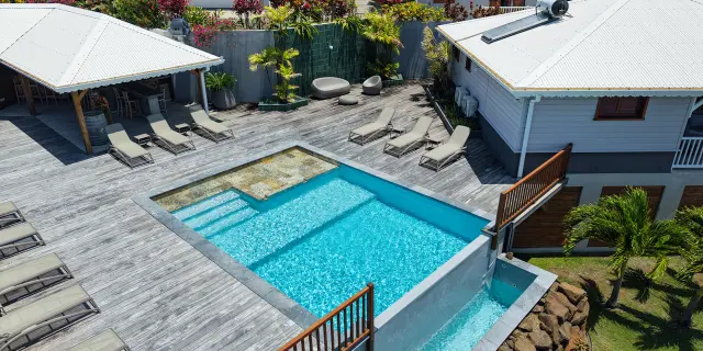 Piscine Résidence Cap Cabaret Kreol' Lodge Sainte-Anne Martinique