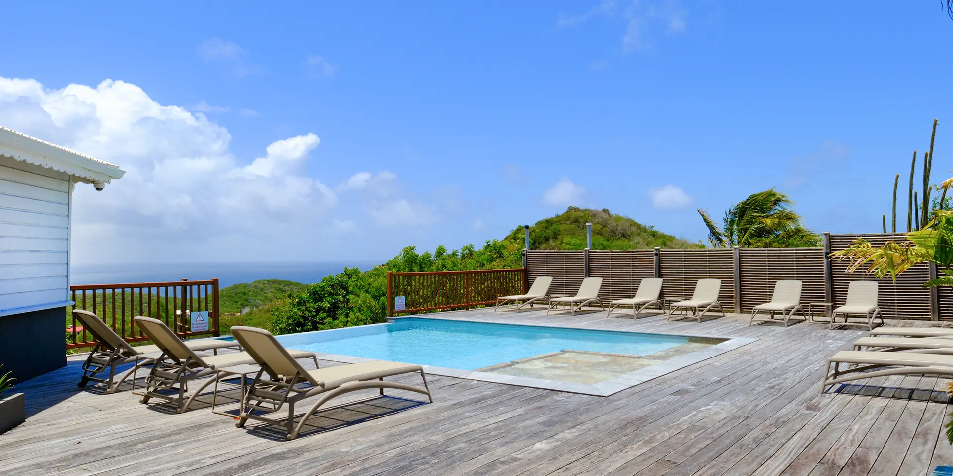 Piscine Résidence Cap Cabaret Kreol' Lodge Sainte-Anne Martinique